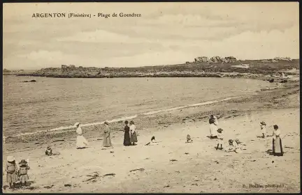 Carte postale éditée par René-Victor Boëlle – Marque du domaine public – Collection Musée de Bretagne, Rennes