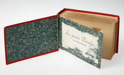 Première de couverture "Le procès Dreyfus"