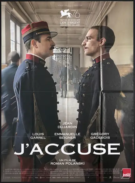 Affiche du film de Roman Polanski « J’Accuse »