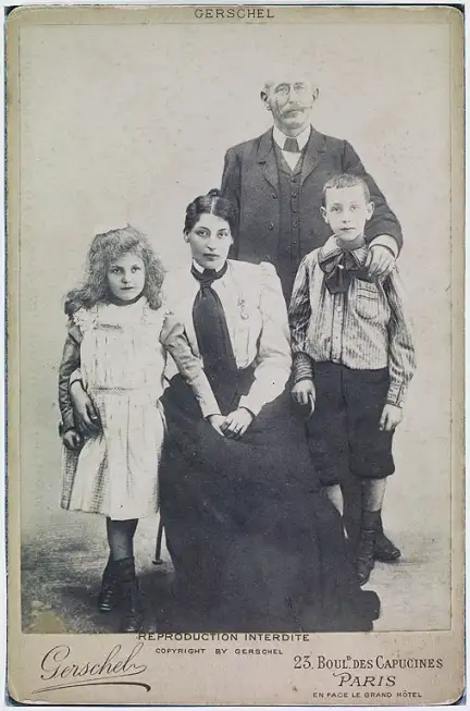 Portrait de la famille Dreyfus ""