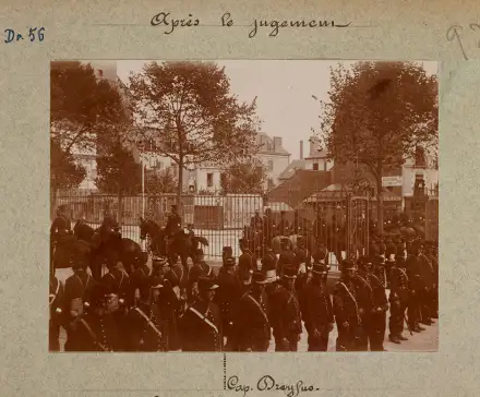 Photographie après le jugement